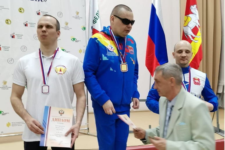 Калининградский незрячий теннисист стал чемпионом России