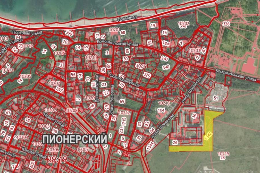 Застройщики в ходе торгов подняли стартовую цену за 3 га в Пионерском в 7 раз