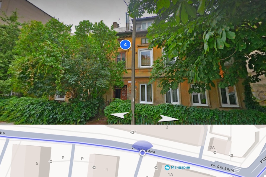 В Калининграде намерены снести довоенную двухэтажку на улице Дарвина (фото)