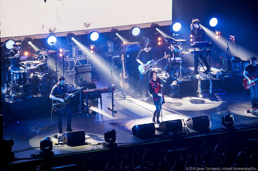 На концерт Земфиры в Калининграде было продано почти 5000 билетов