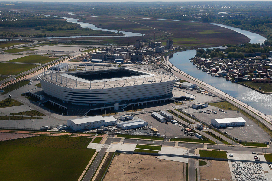 В Калининграде открывают для посещения спортивные объекты у стадиона на Острове