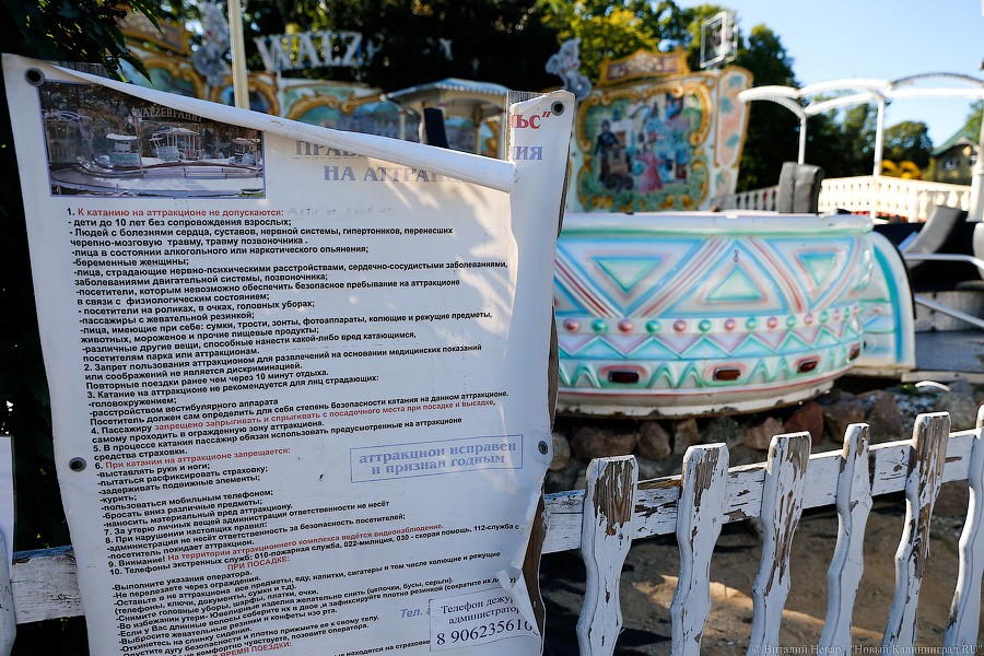 Эксперт: аттракцион «Вальс» в Центральном парке был неисправен