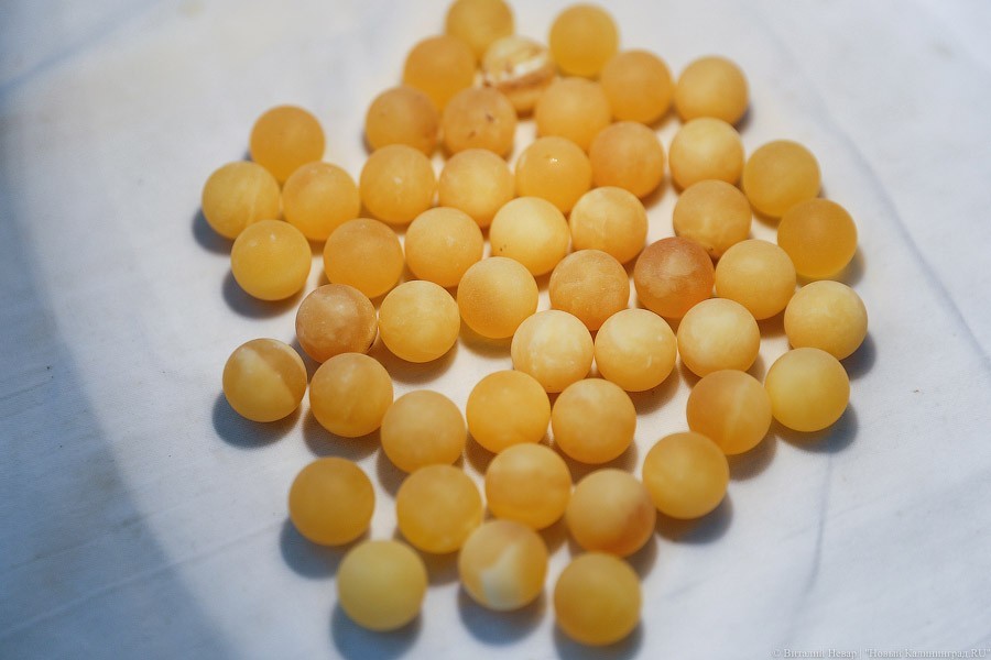 Янтарный комбинат продал на шестом закрытом аукционе 80% выставленного сырья