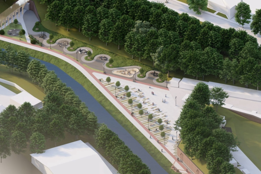 Дятлова: отдельно тротуары по Литовскому валу ремонтироваться не будут