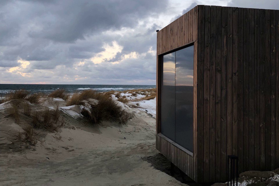 На пляже в Янтарном хотят разместить 11 бунгало в скандинавском стиле (фото)