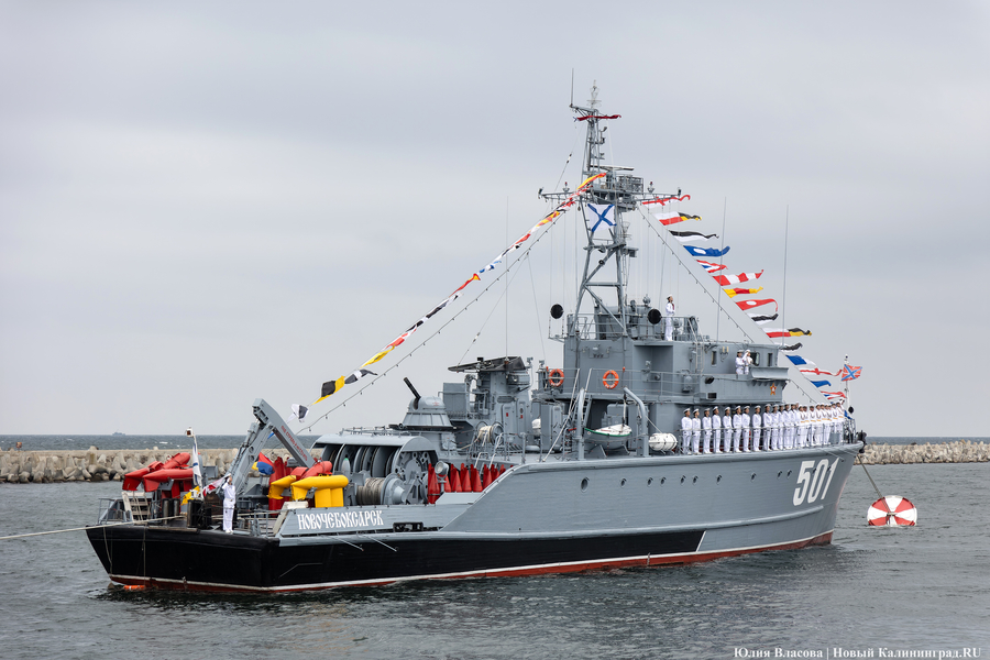 В Балтийске запланировано пять репетиций парада ко Дню ВМФ