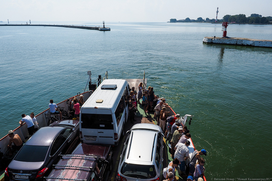 Для Калининградской области планируют построить паром по перевозке легковушек