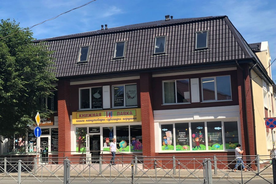 После реконструкции высота здания в центре Зеленоградска выросла вдвое