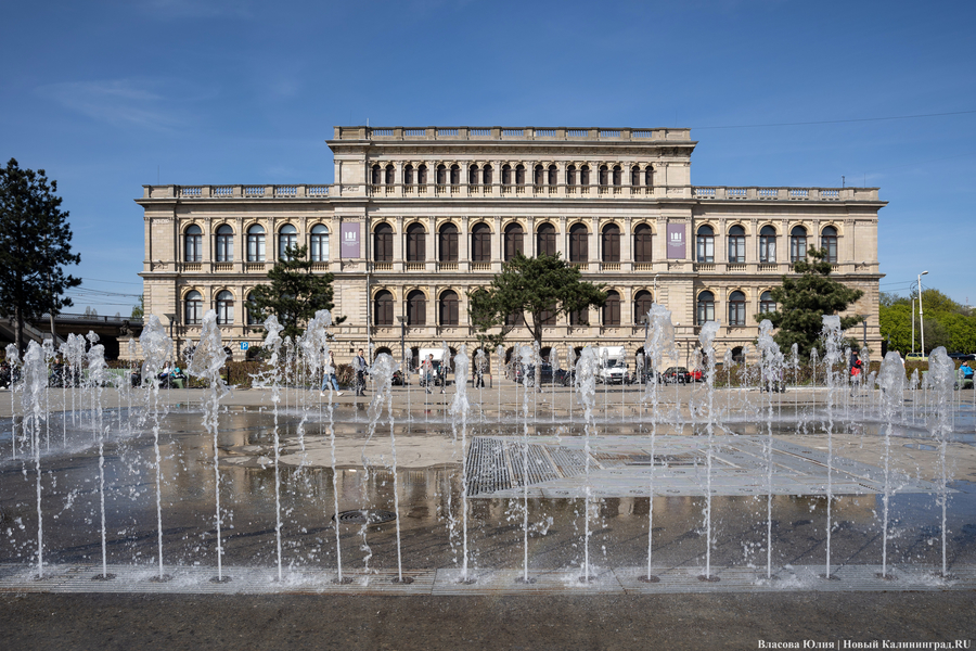 Фонтан у Музея изобразительных искусств возобновил работу