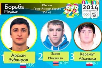 Калининградец Арслан Зубаиров выиграл «золото» юношеских Олимпийских игр