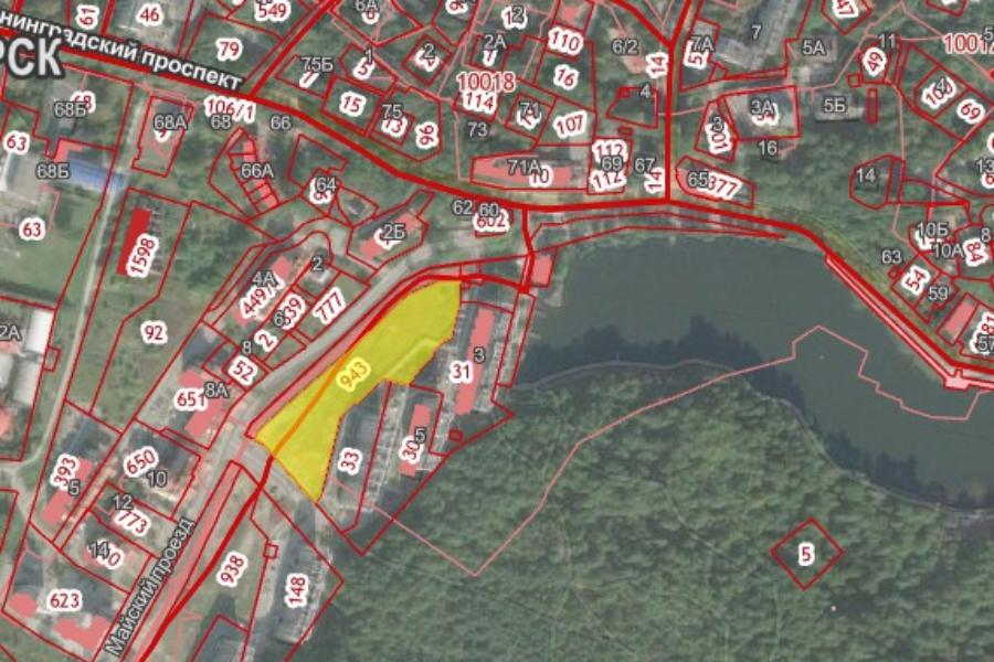 Власти разрешили застроить участок на Майском проезде в Светлогорске
