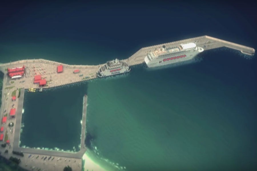 Проект недостроенного порта в Пионерском решили скорректировать за 55 млн руб.