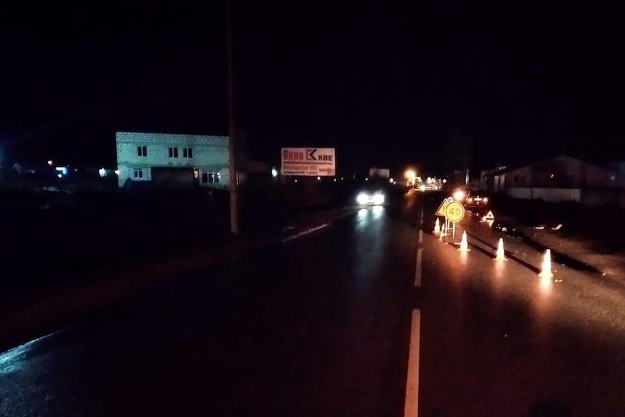 Под Калининградом неопытная девушка-водитель насмерть сбила мужчину