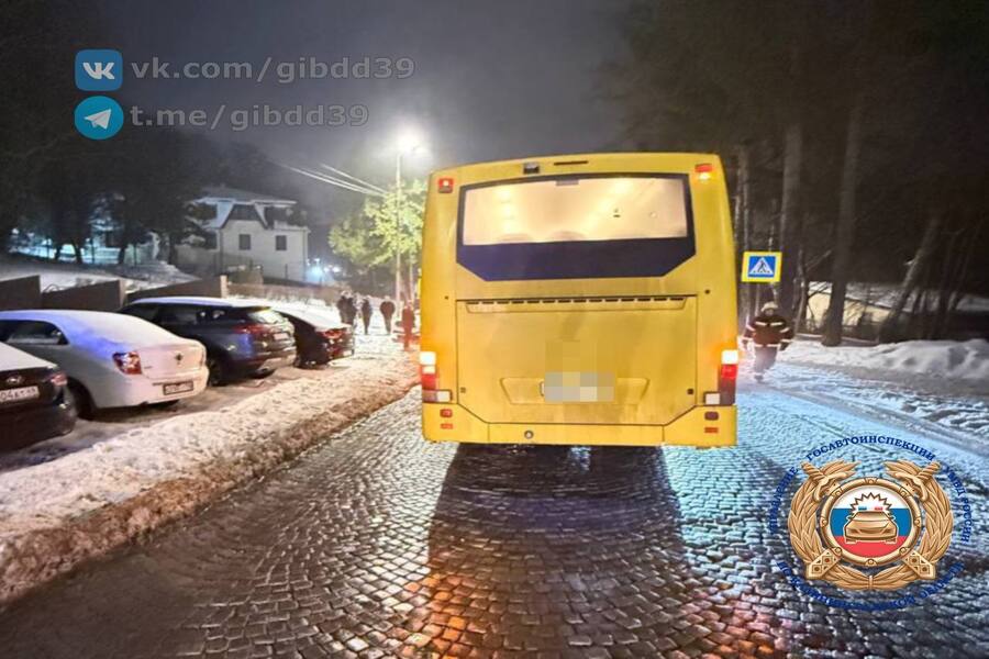 В Светлогорске в ДТП с участием автобуса пострадал ребёнок