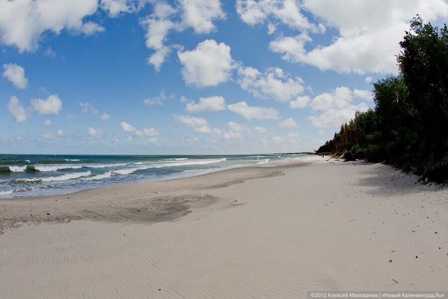 В Зеленоградске планируют намывать пляж как в Сочи