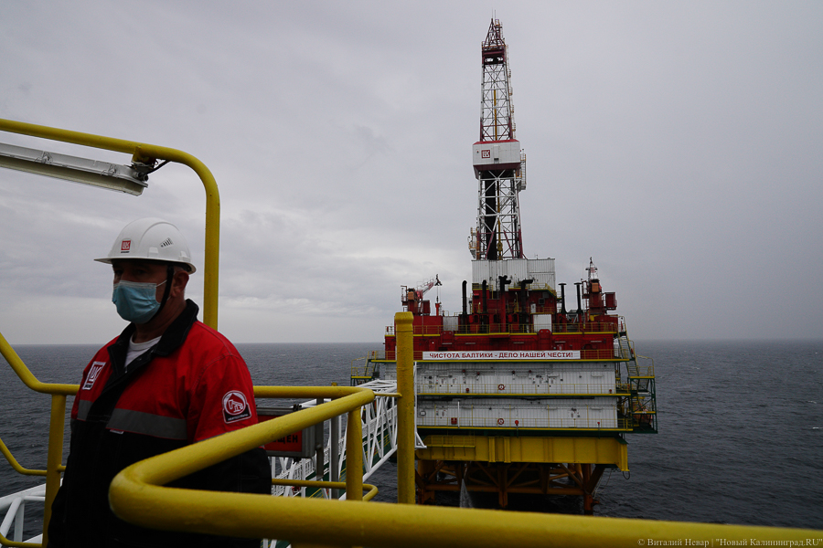 Министр Козлов о нефтяных платформах на Балтике: никаких разливов не было и нет