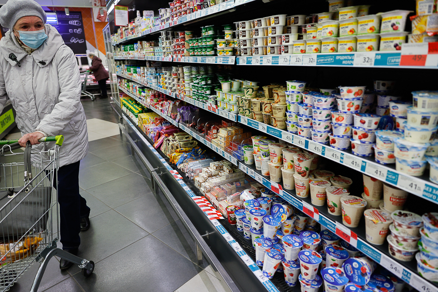 Годовая инфляция в марте достигла 16,69%, это максимум с апреля 2015 года