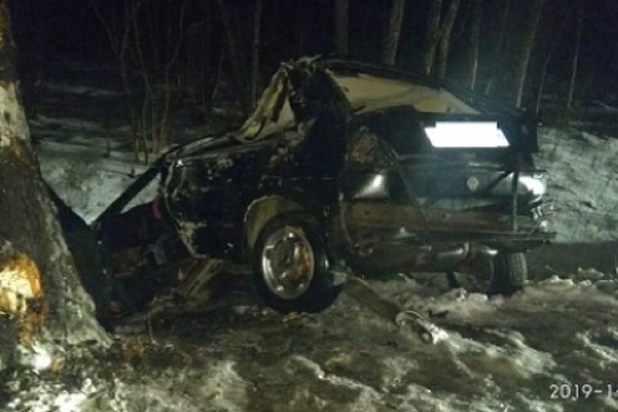 В Полесском районе погиб водитель «Фольксвагена» 