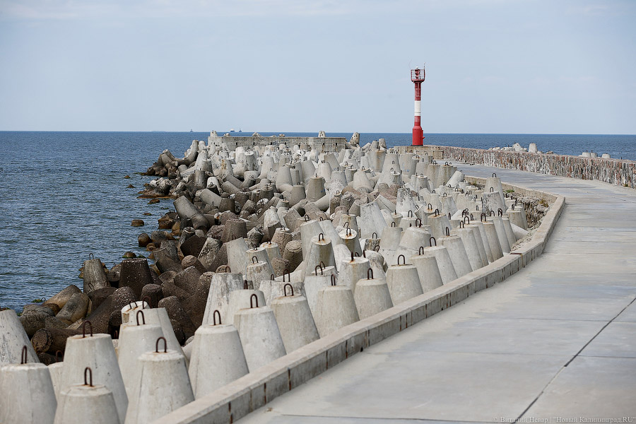 В Балтийске на ремонт Северного мола намерены потратить более 26 млн рублей