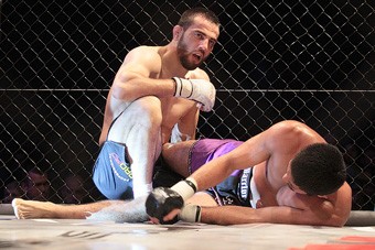 «Кровь из носа»: фоторепортаж с турнира по боям без правил «Балтийский вызов»