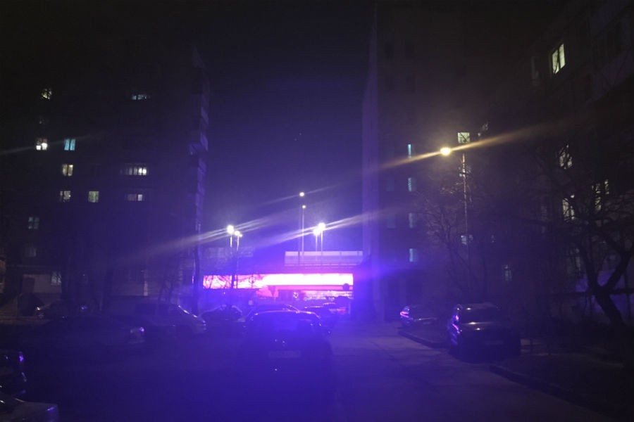 В Калининграде через полтора года темноты включили освещение на Второй эстакаде