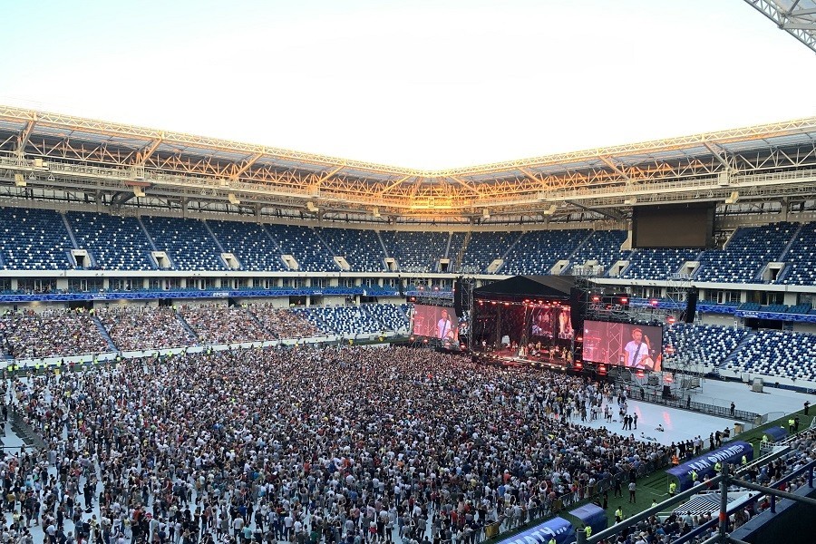Шнур собрал на своем концерте на стадионе «Калининград» более 21 тысячи зрителей