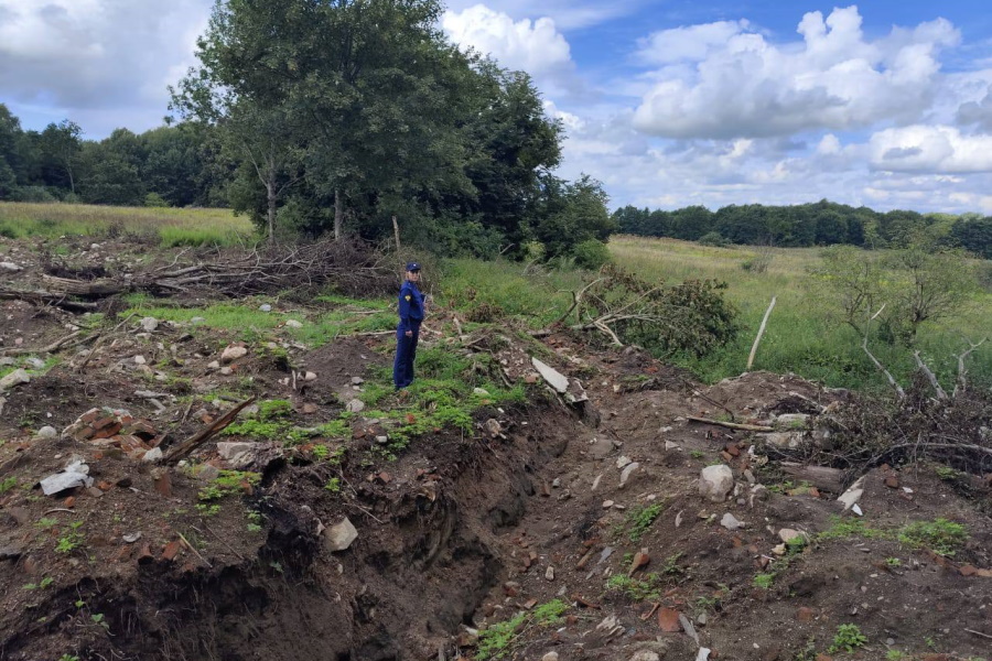 Прокуратура оценила ущерб от незаконной археологии в Багратионовском районе (фото)
