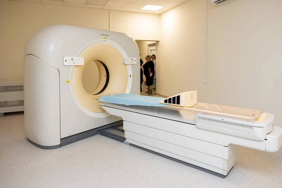 В Детской областной больнице заработал новый компьютерный томограф