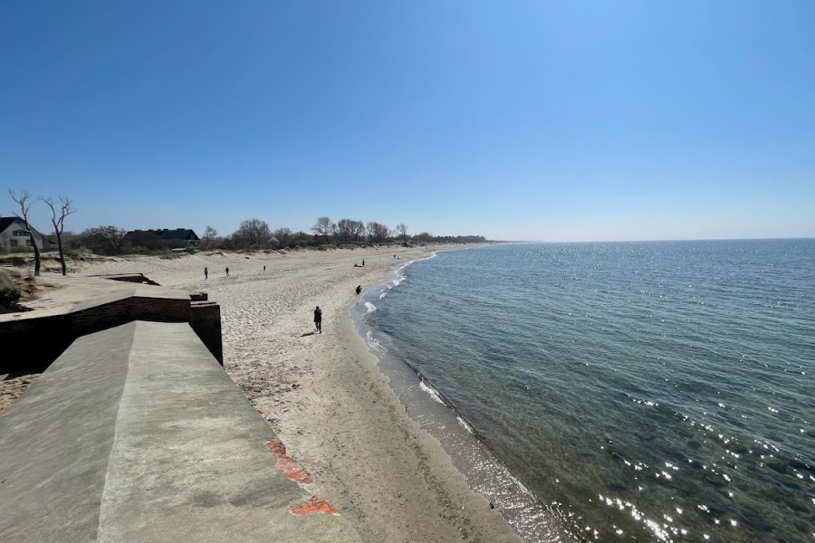 Новый пляж на Балткосе решили отодвинуть от крепости из-за опасного дна