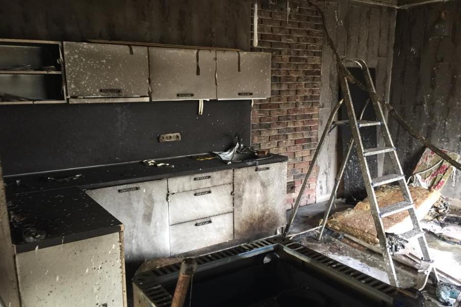 Под Калининградом сгорел дом бизнесмена, он утверждает, что это поджог (фото)