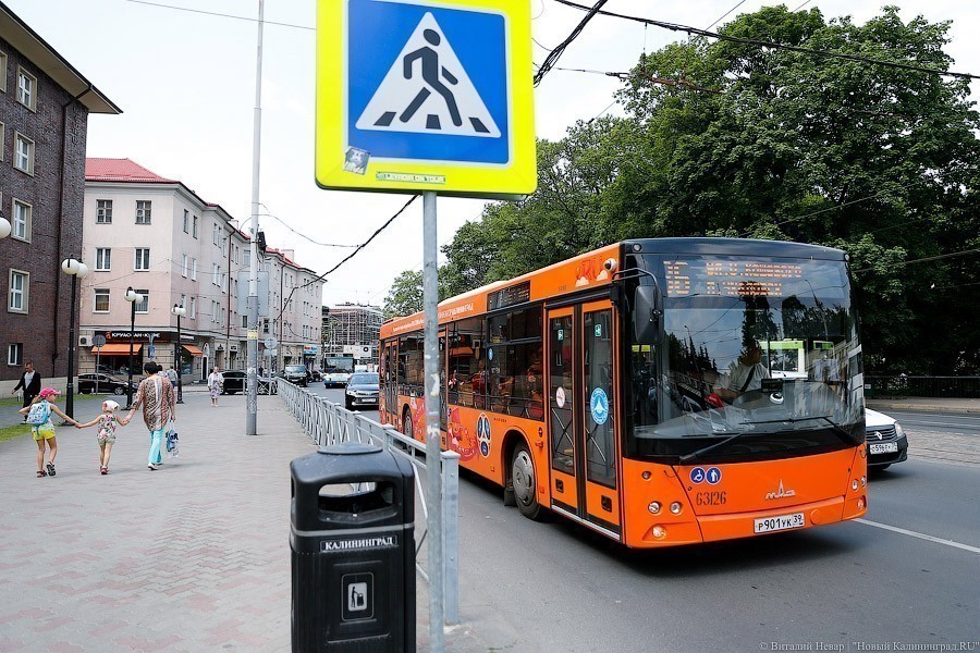С 1 марта в Калининграде вводится автобусный маршрут №39 (схема)