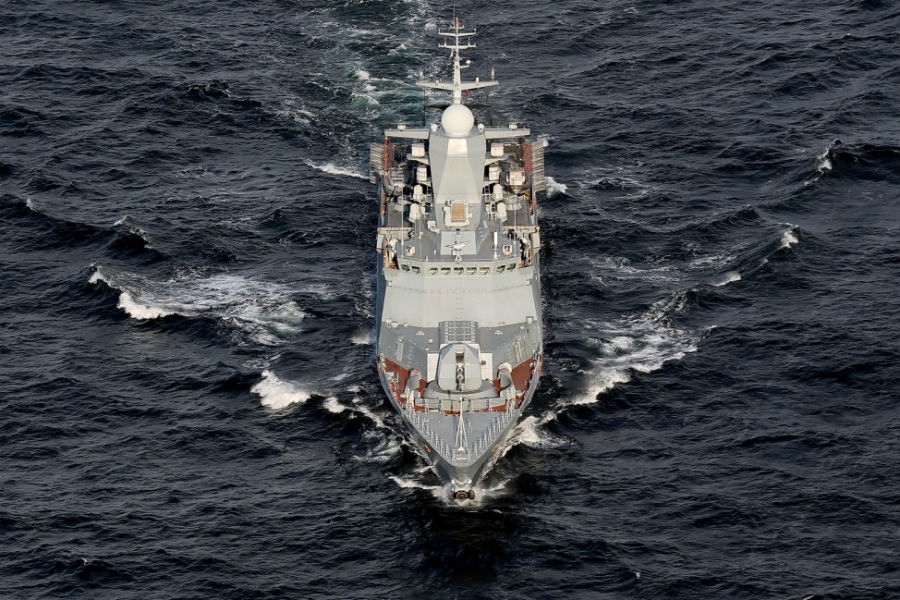 Корвет Балтийского флота «Сообразительный» вышел в Красное море