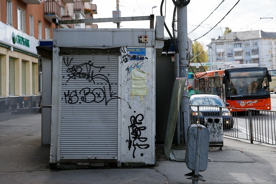 «Абсолютно беспринципные»: мэрия о торговцах санкционкой у гостиницы «Калининград»