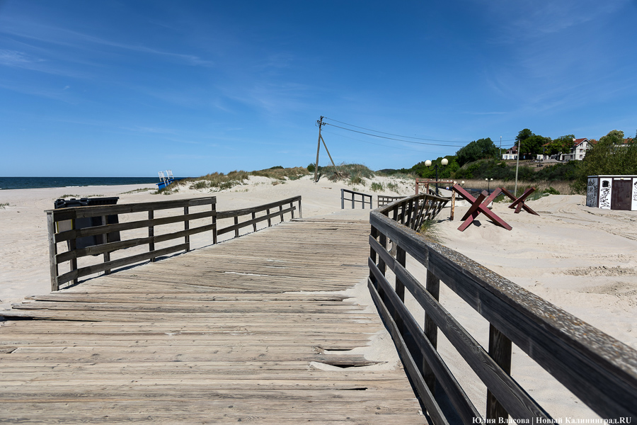 Власти ищут подрядчика для ремонта променада в Янтарном, работы будут идти летом