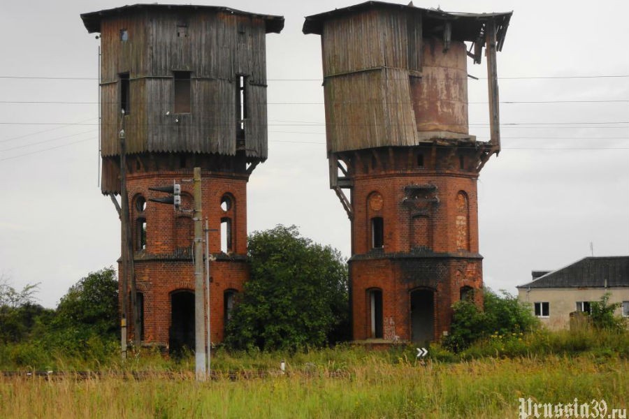 Водонапорные башни в поселке Железнодорожном рекомендовано включить в список памятников