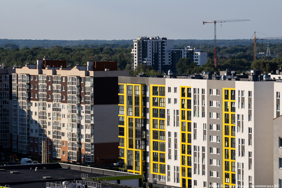 В Калининградской области назвали количество введенных домов в 2025 году