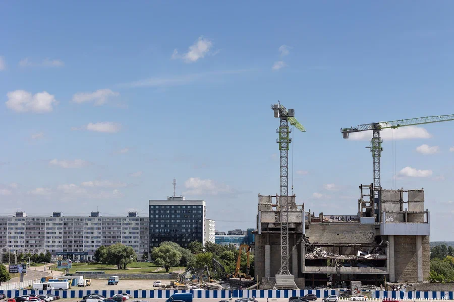 Проект сноса фундамента Дома Советов прошёл экспертизу