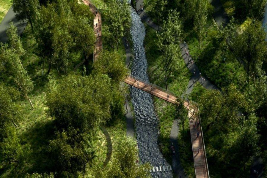 Воздушные мосты: победившие идеи благоустройства Паркового ручья
