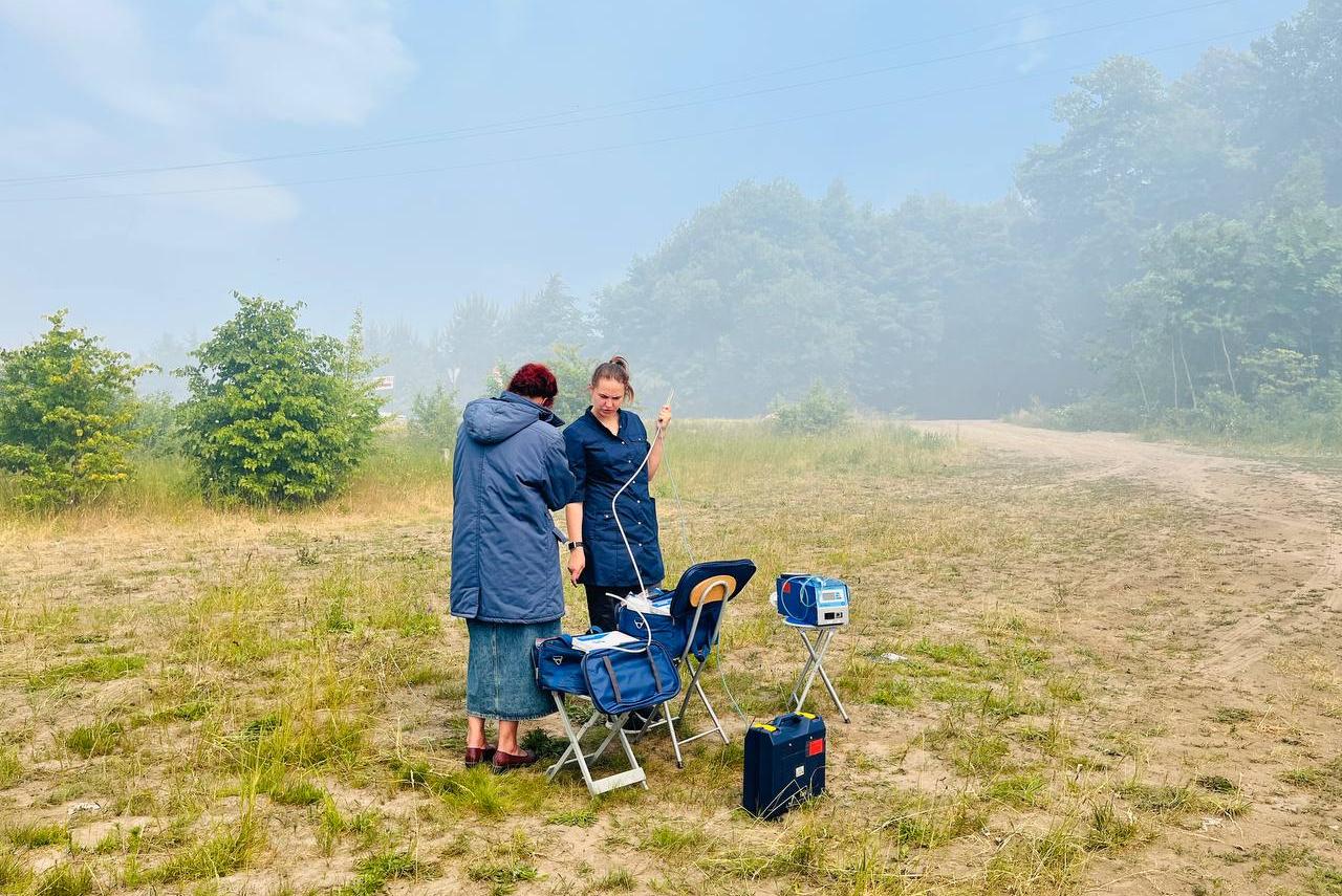 В воздухе возле Круглово зафиксировано превышение допустимой концентрации оксида углерода