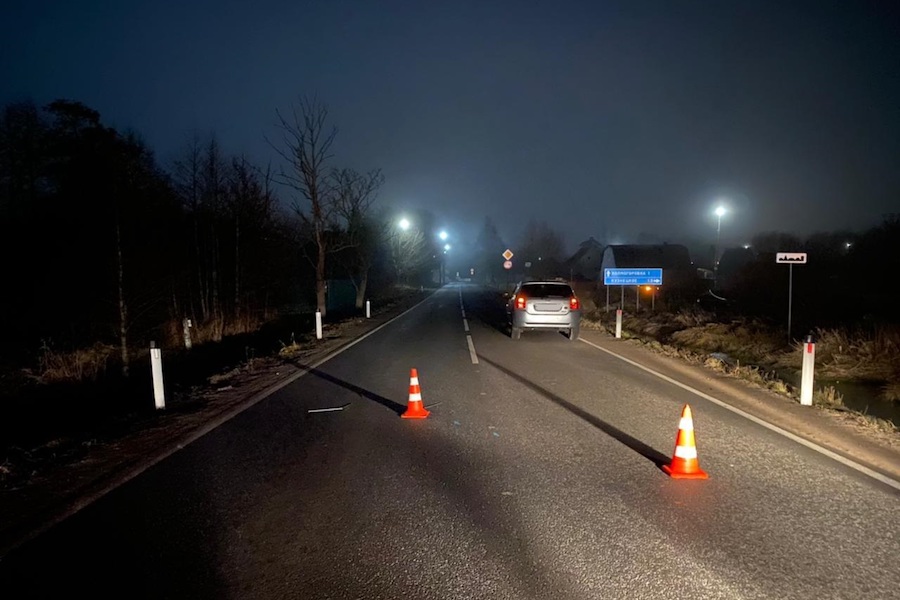 На старой зеленоградской трассе «Тойота» сбила пешехода