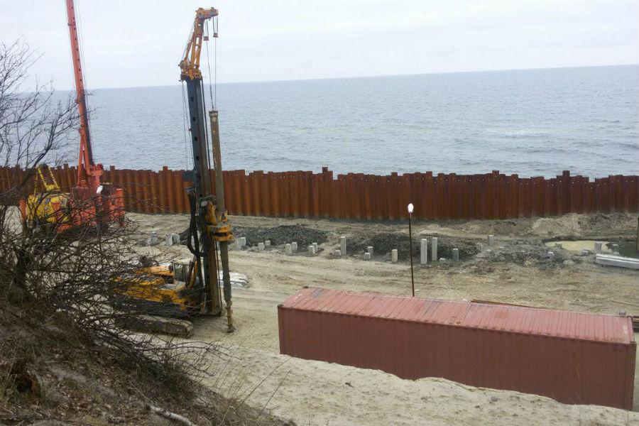 Строительство променада отрезало два детских лагеря в Светлогорске от моря