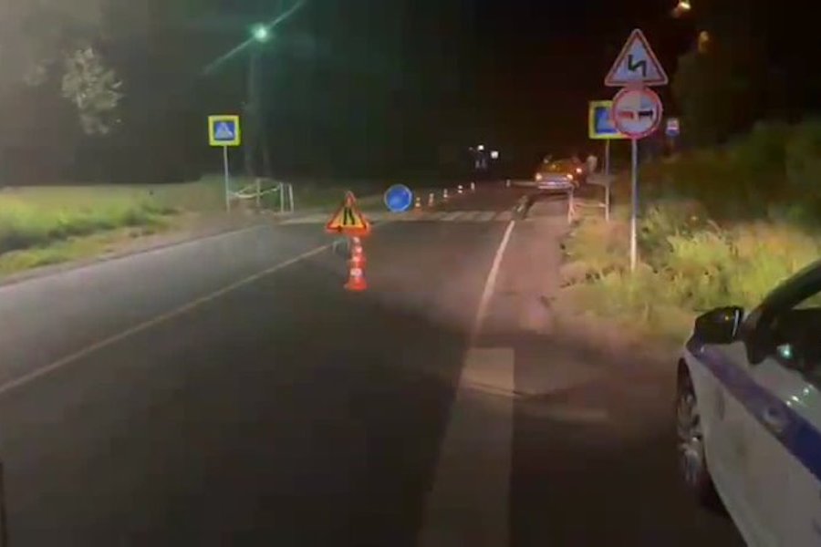 Под Неманом сбили школьника, его увезли в больницу Калининграда (фото)