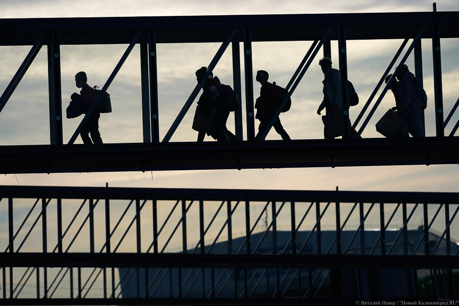 В Калининград прибыл туристический чартер из Москвы