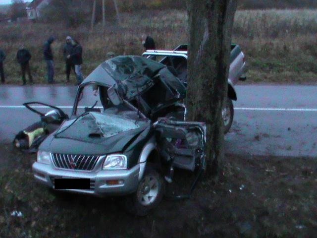 Превысивший скорость водитель пикапа погиб под Зеленоградском (фото)