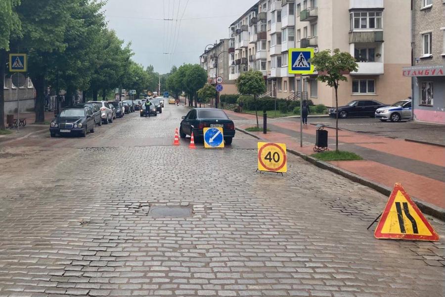 В Черняховске 27-летняя водитель сбила пешехода и получила травмы