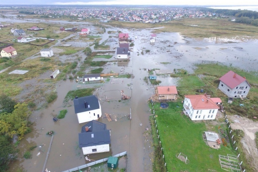 В Сосновке почти 100 человек занимаются ликвидацией последствий подтопления