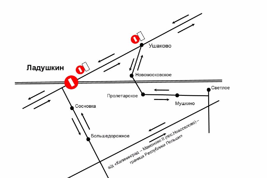 Схема движения транспорта смоленск