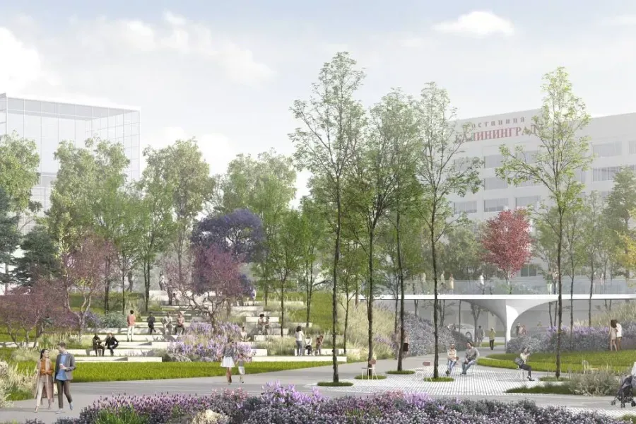 Кафедральный собор заказал презентацию концепции парка на месте Дома Советов