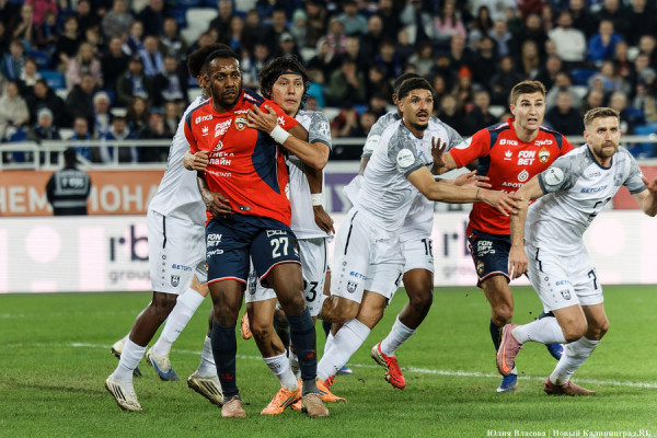 «Запредельный градус матча»: как прошла игра между «Балтикой» и ЦСКА (фото)