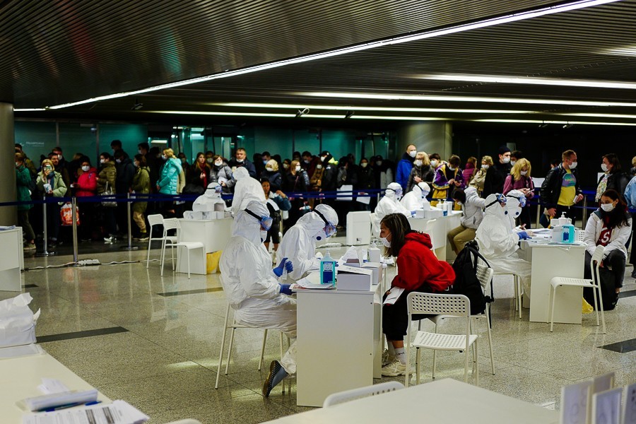 20% заболевших коронавирусом россиян заразились в РФ, а не за рубежом